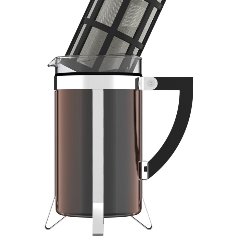 French press kávovar LASZLO 1 l, stříbrná, Philippi - main (4)