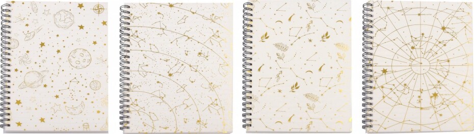 Notes linkovaný 14x20,5 cm, 70 stran - Zodiac - main (0)