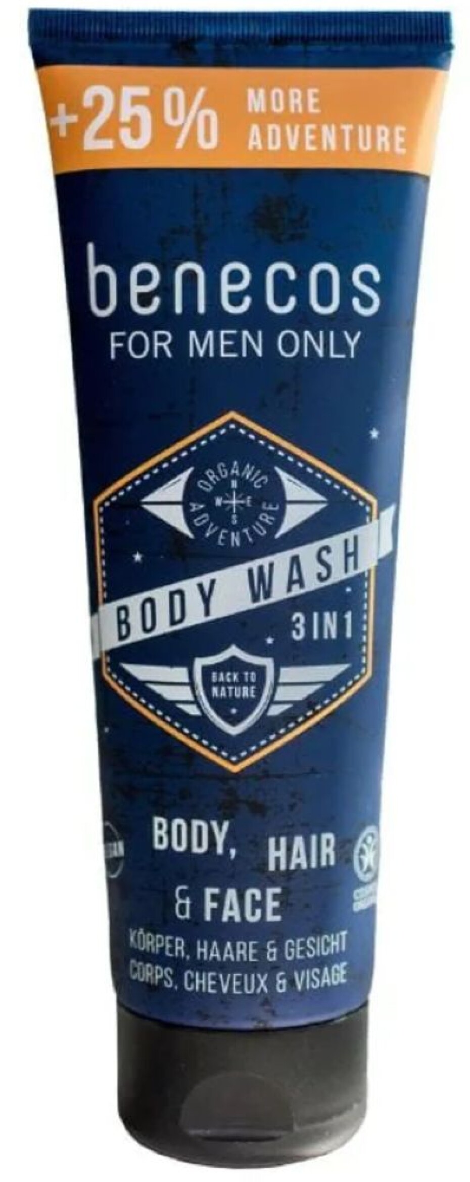 Benecos Sprchový gel pro muže 3v1 250 ml - main (0)