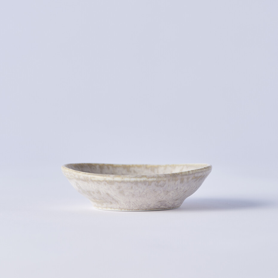 Miska na omáčku FADE 8 cm, písková, MIJ - main (1)