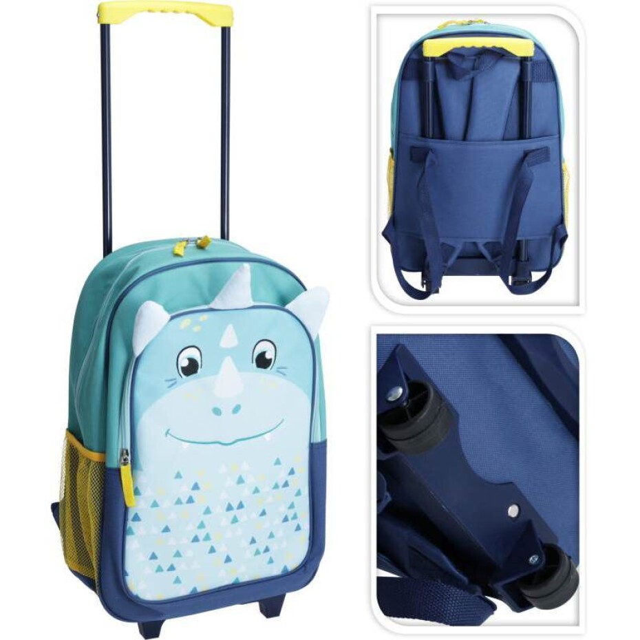 PROWORLD Dětský kufr na kolečkách DINO 49 x 30 x 13 cm  KO-DG9005200 - main (0)