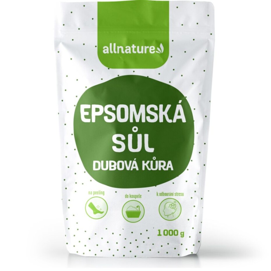 Allnature Epsomská sůl Dubová kůra  1000 g - main (0)