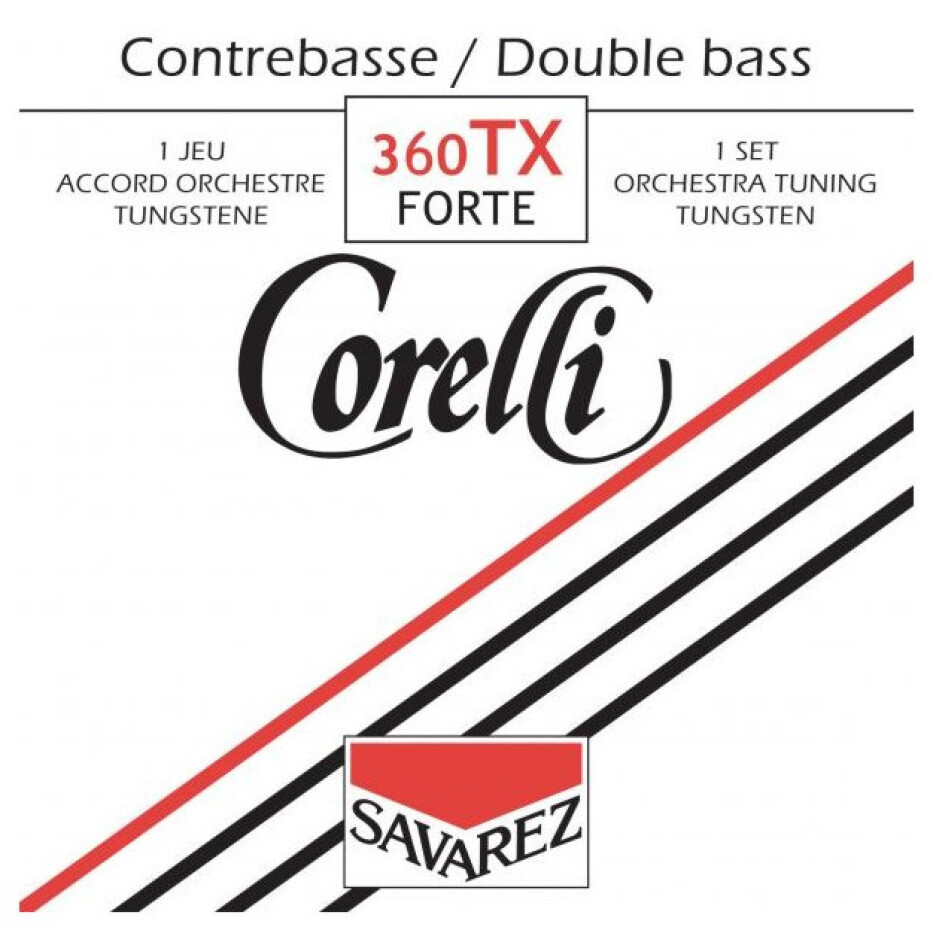 Savarez 360TX Corelli Double Bass Tungsten Solo Set - Forte - main (0)
