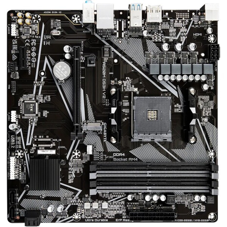 GIGABYTE A520M DS3H V2 - main (2)