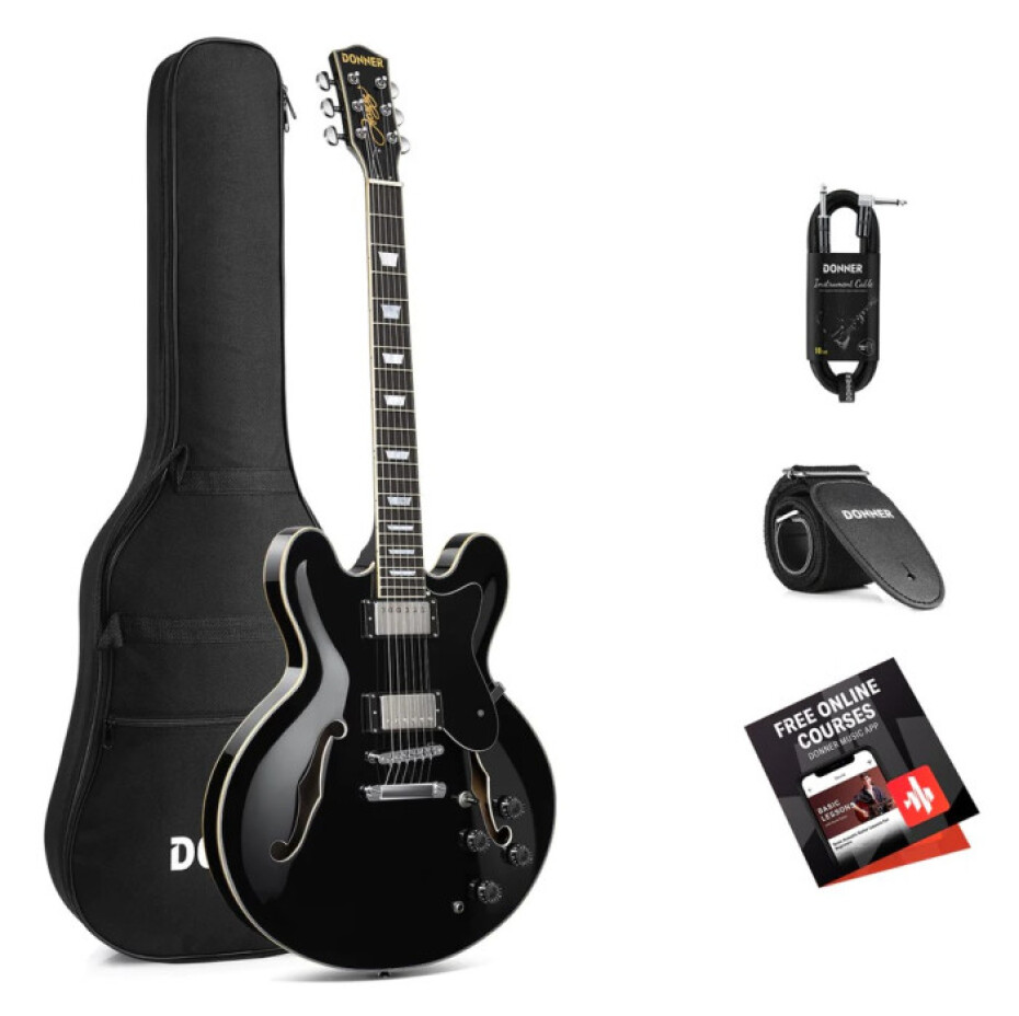 Donner DJP-1000 Jazz LP - Black - main (0)