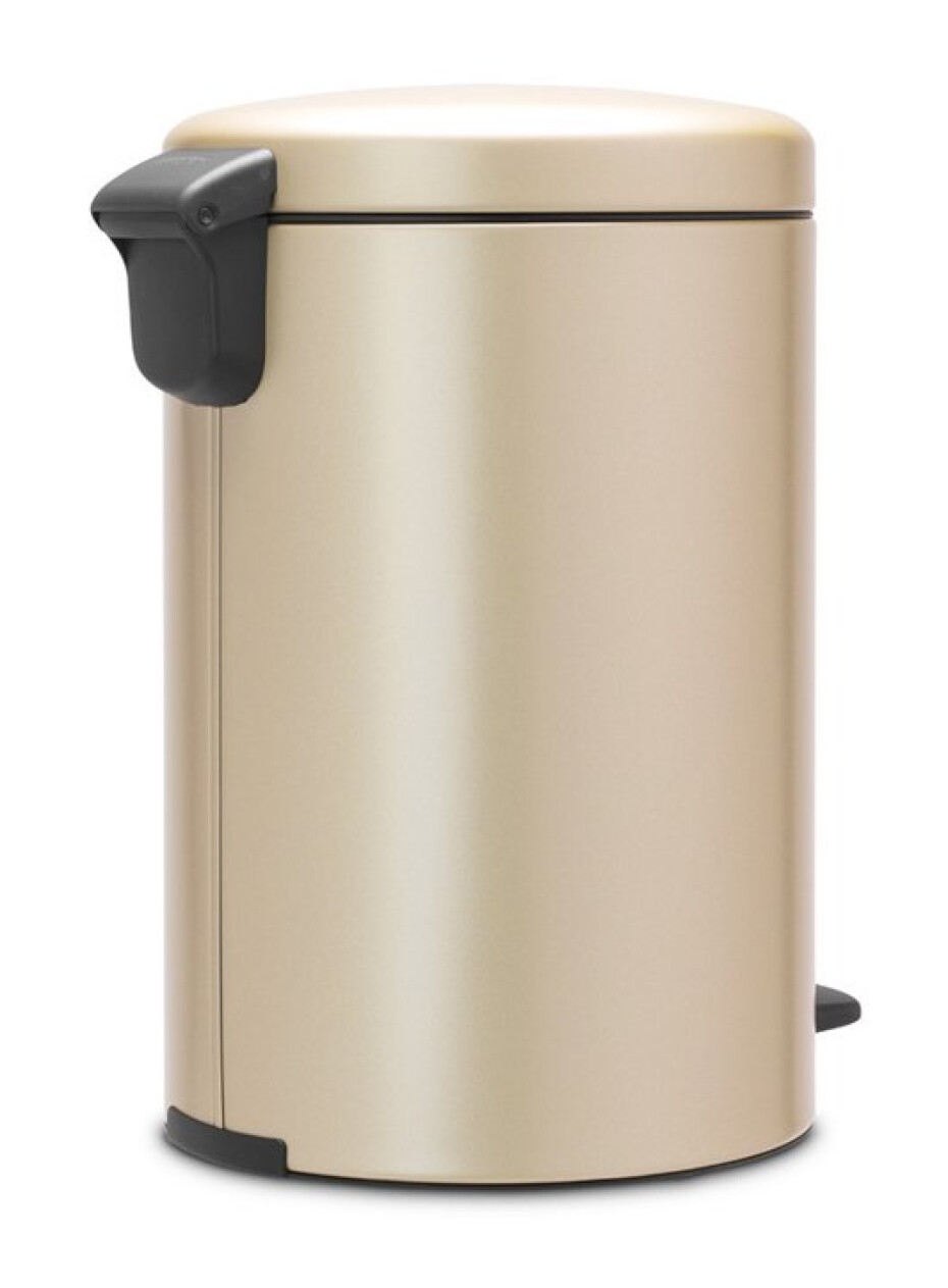 Pedálový odpadkový koš NEWICON 20 l, champagne, Brabantia - main (1)