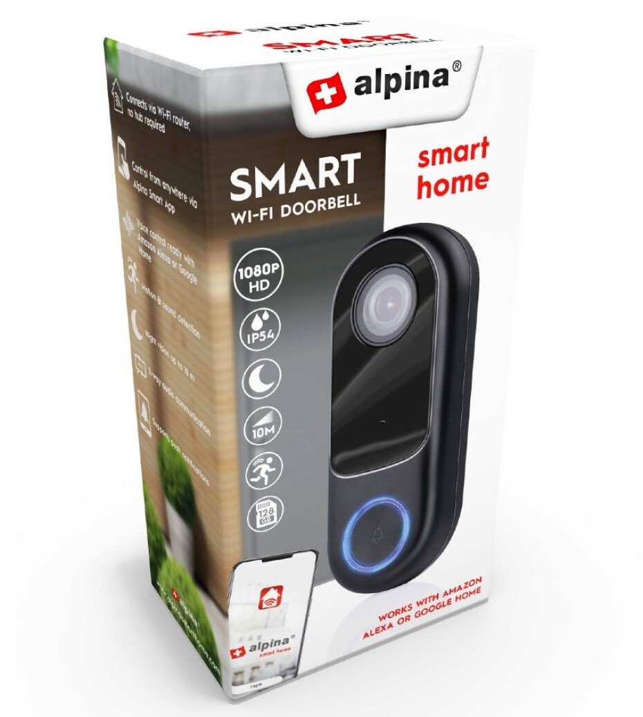 ALPINA Chytrý videozvonek FHD 1080p ED-226468 - main (4)