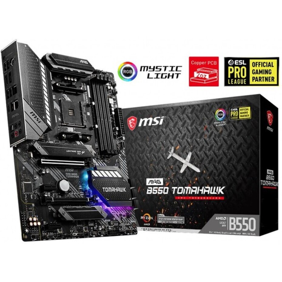 MSI MAG B550 TOMAHAWK - AMD B550 - main (4)