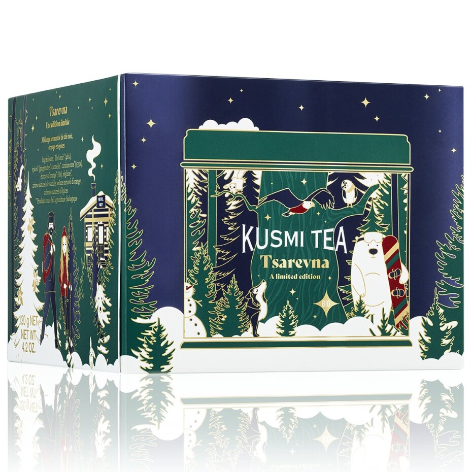 Černý čaj TSAREVNA 2024, 120 g plechovka, Kusmi Tea - main (1)