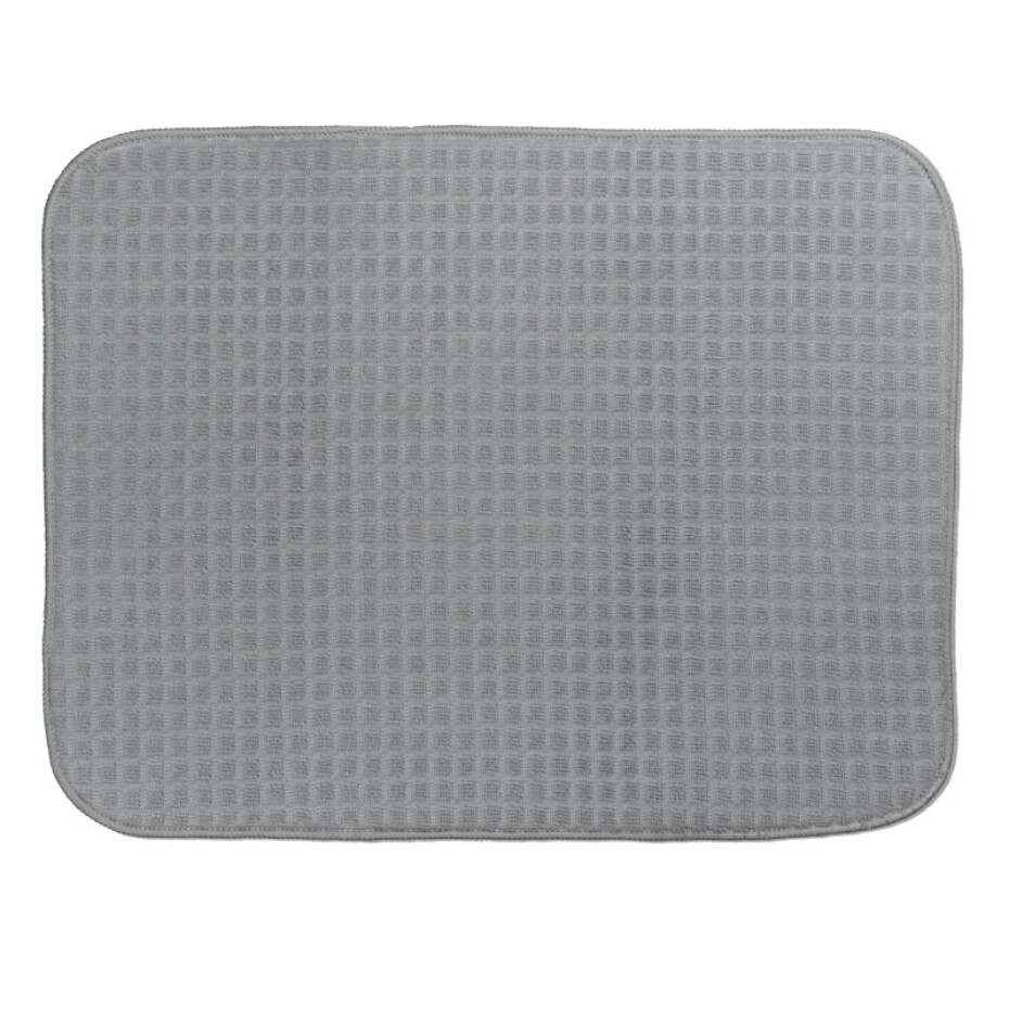 KELA Odkapávací podložka na nádobí RAPIDA 50 x 39 cm šedá KL-11642 - main (0)