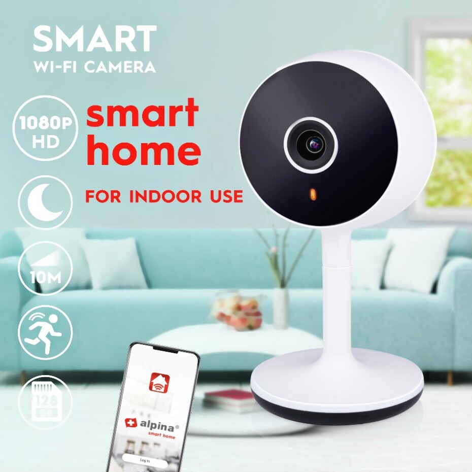 ALPINA-NK Chytrá IP kamera WiFi HD 1080p ED-226464 - main (6)