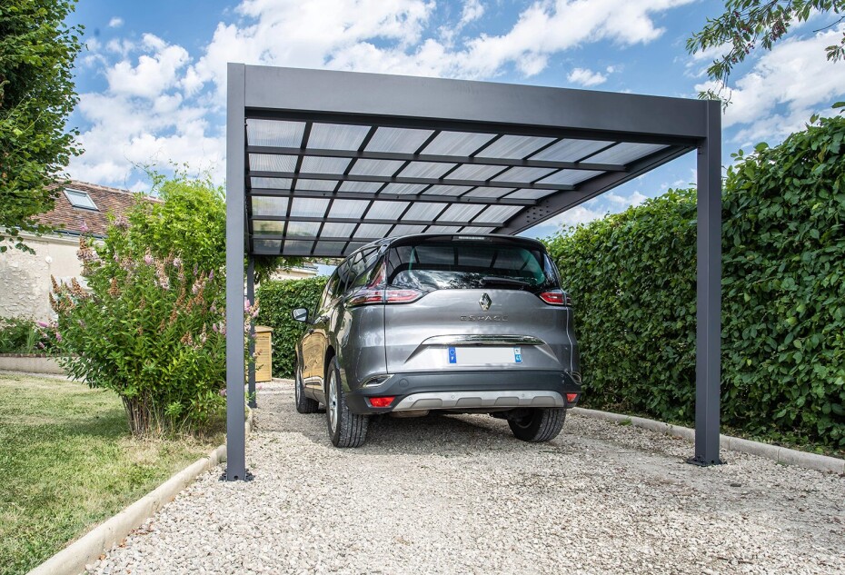 Kovový přístřešek / carport TRIGANO JARDIN LIBECCIO LG2463 - main (2)