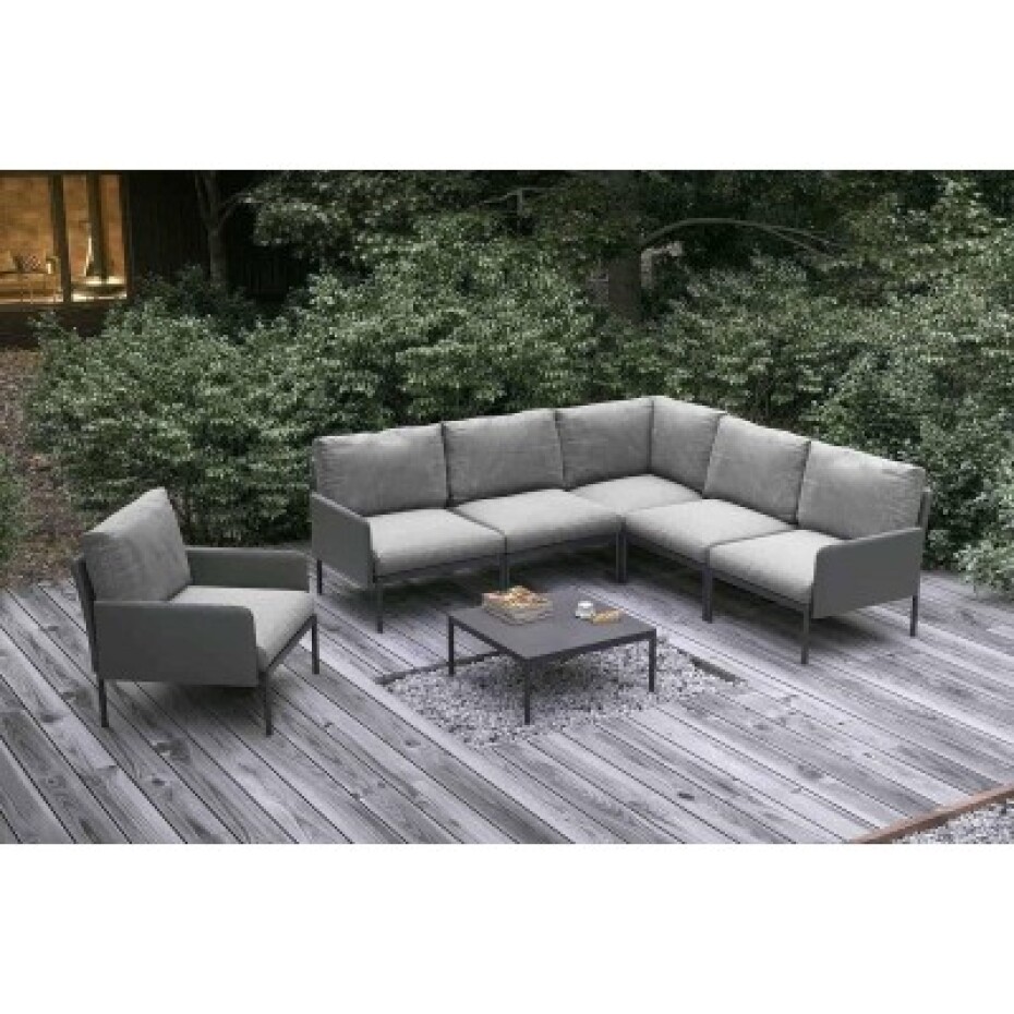 Zumm Garden Furniture® Zahradní křeslo arona antracite - main (1)