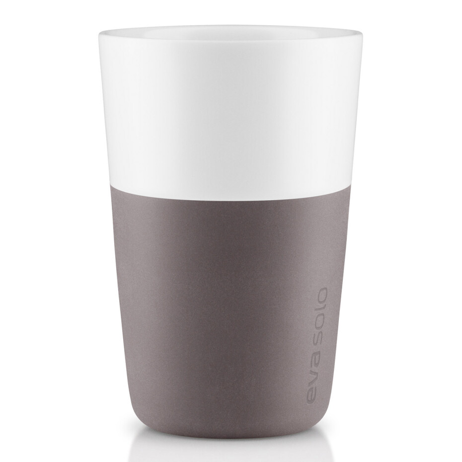 Termohrnek 360 ml, sada 2 ks,  na café latte, šedá, Eva Solo - main (1)