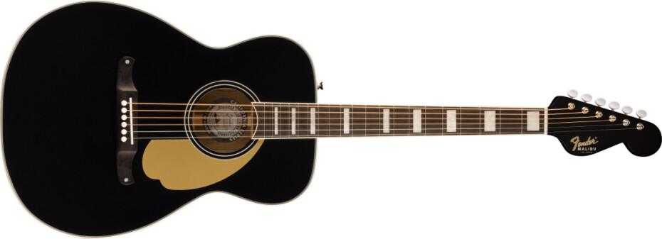 Fender California Malibu Vintage - Black - main (0)