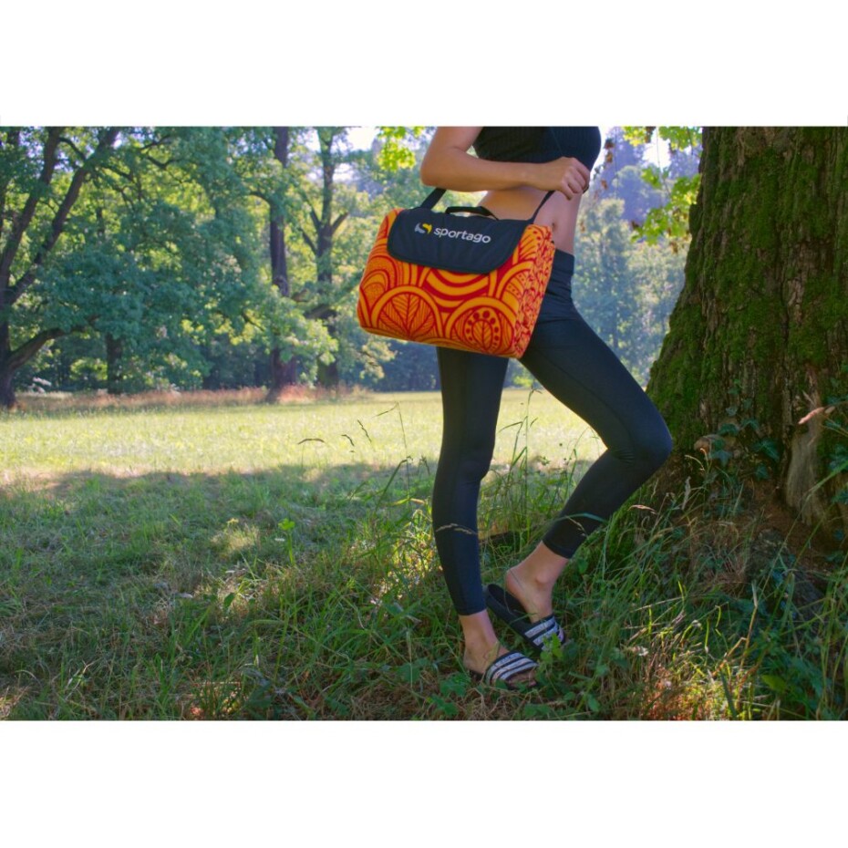 Sportago Forest pikniková deka 180x210 cm, oranžová - main (4)