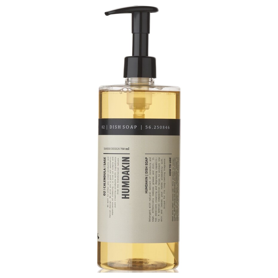 Tekuté mýdlo na mytí nádobí CALENDULA & SALVIA 750 ml, Humdakin - main (0)