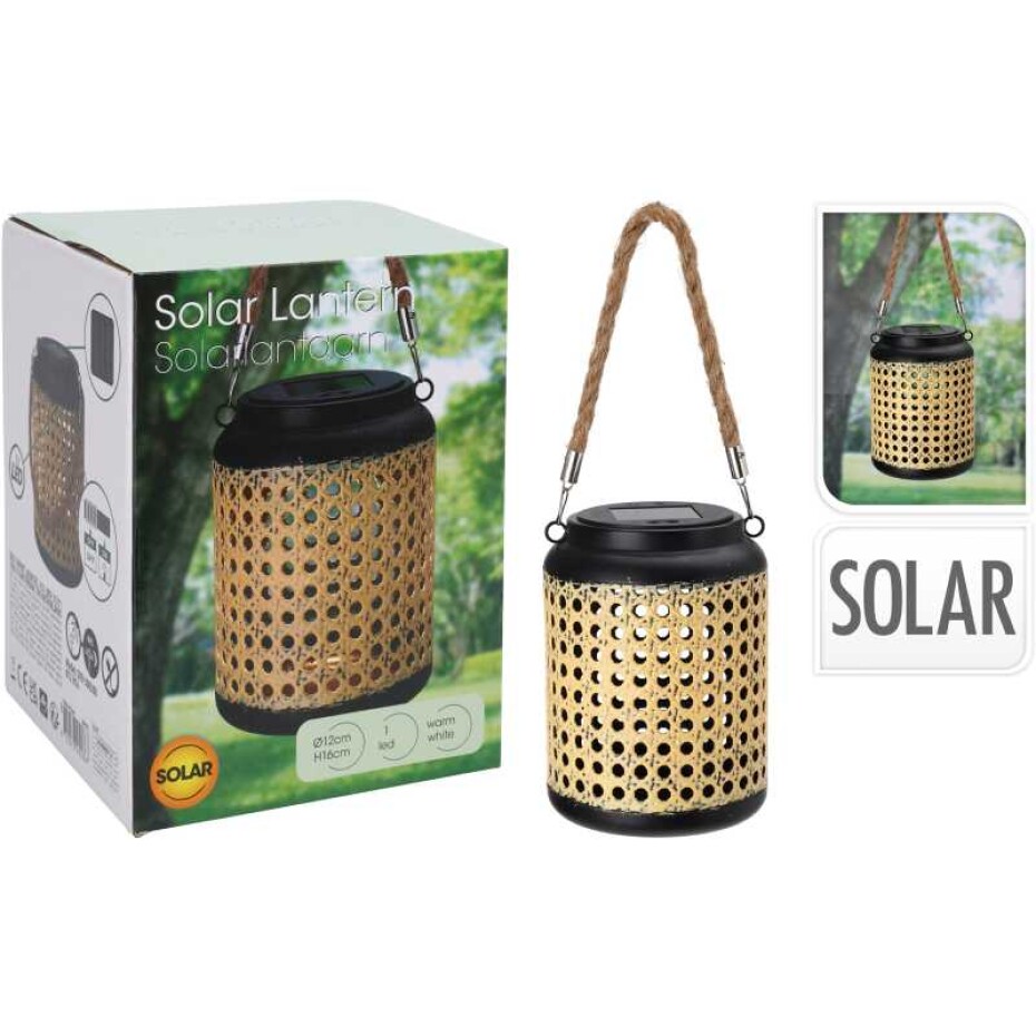 PROGARDEN Solární lucerna s rukojetí 12x16 cm KO-DX9300300 - main (0)