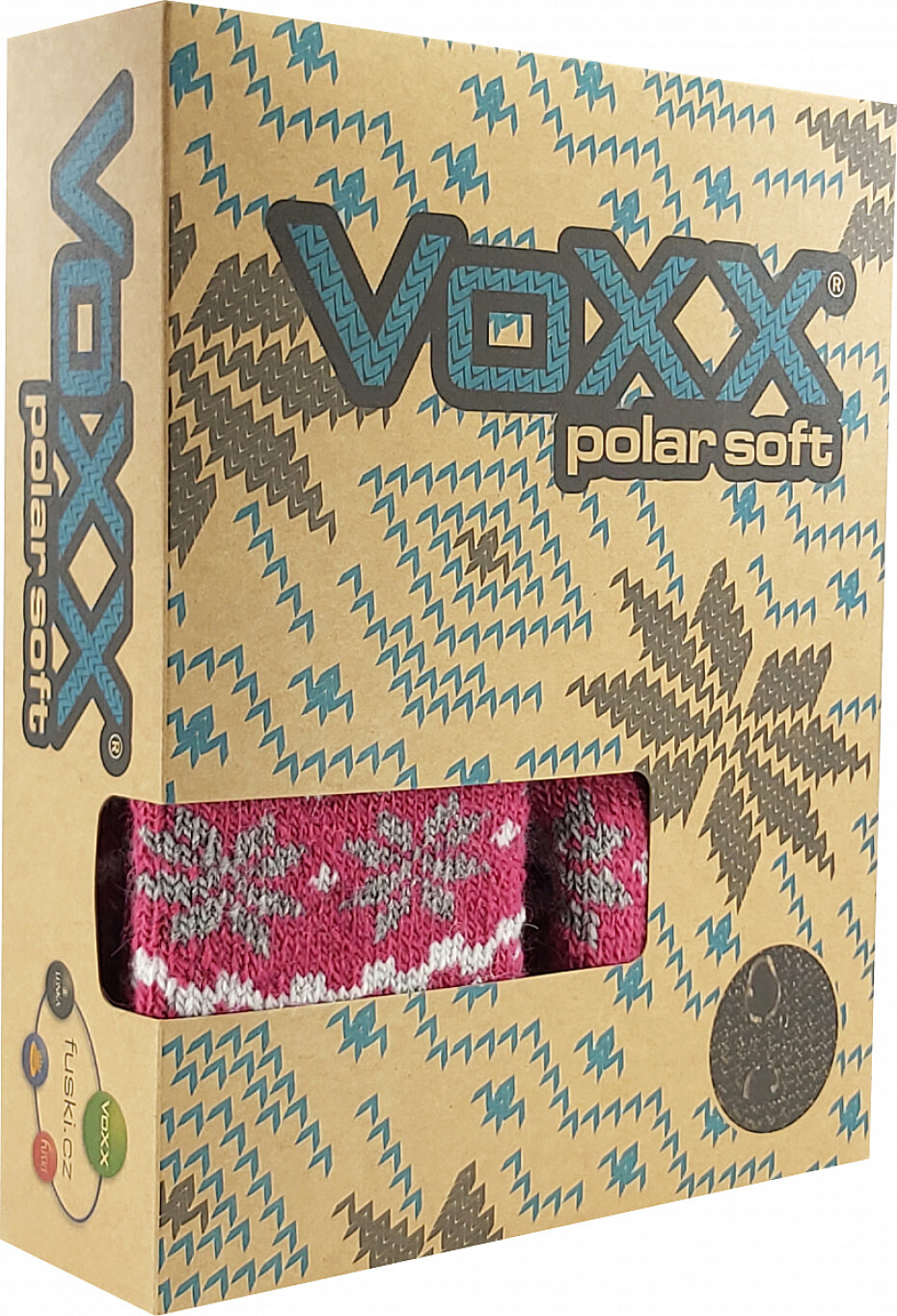 Dámský zimní set VoXX - Trondelag, sytě růžová Barva: Růžová, Velikost: 39-42 - main (1)