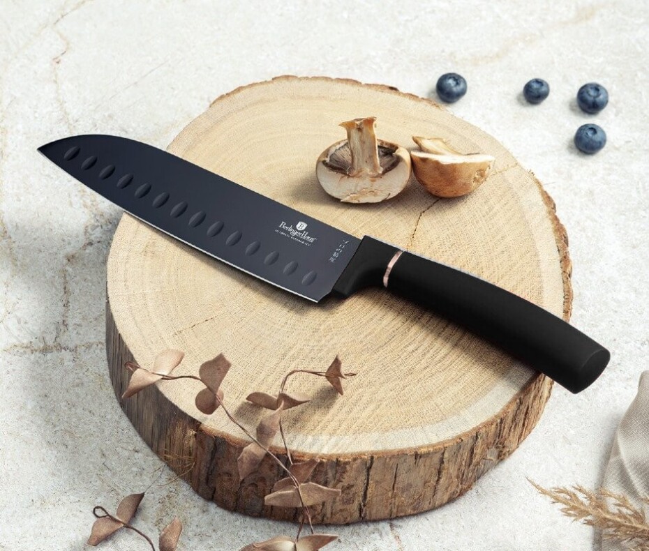 BERLINGERHAUS Sada nožů s magnetickým držákem 6 ks Black Rose Collection BH-2884 - main (4)
