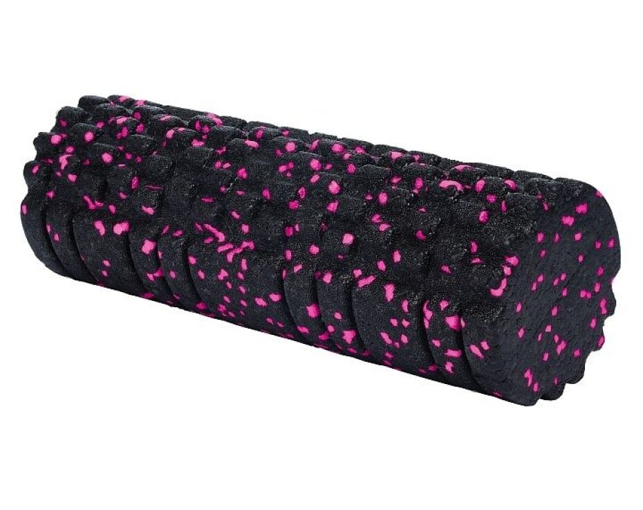 XQMAX Masážní válec pěnový Foam Roller s výstupky 33 x 14 cm růžová KO-8CS000430ruzo - main (0)