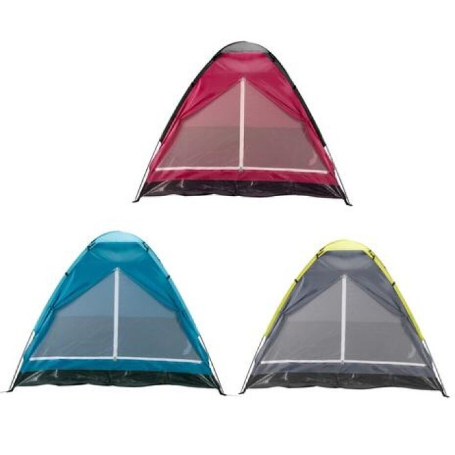 DUNLOP Stan pro 3 osoby 200x180x120 cm červený ED-225591cerv - main (5)