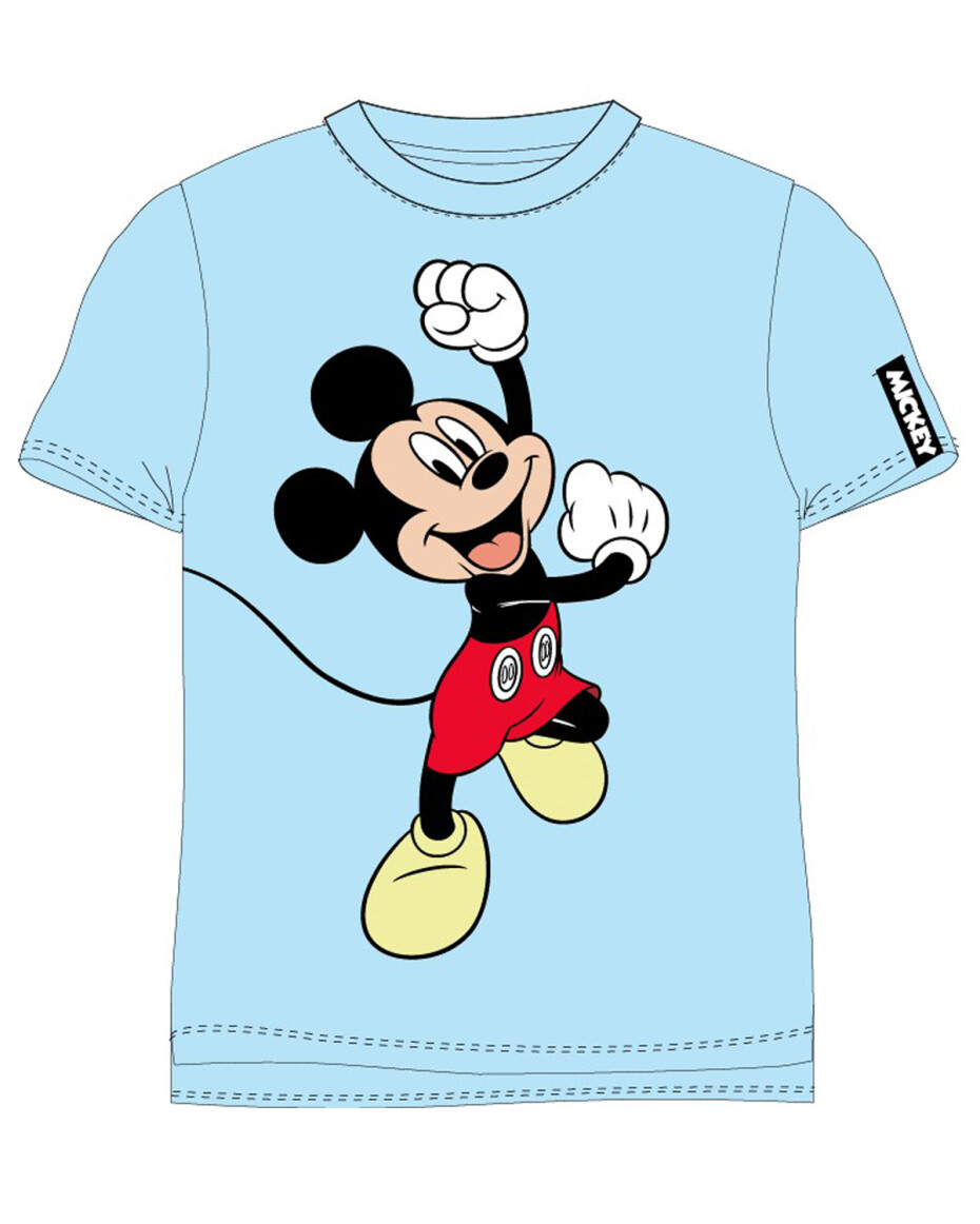 Mickey Mouse - licence Chlapecké tričko - Mickey Mouse 52029505, světle modrá Barva: Modrá světle, Velikost: 122 - main (0)