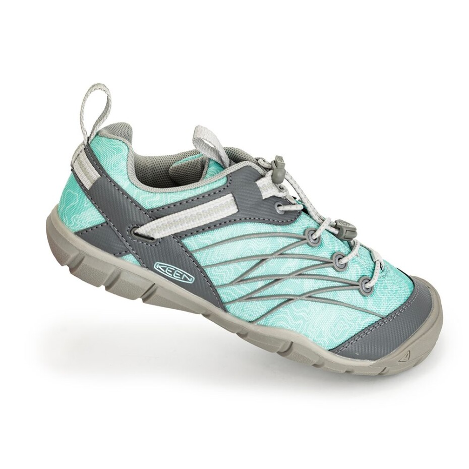 Outdoorové boty CHANDLER CNX C Drizzle/Waterfall, Keen, 1026307/1026305, tyrkysová - 25/26 - main (0)