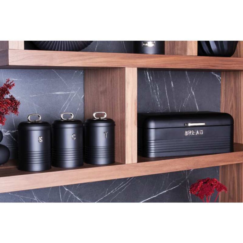 BERLINGERHAUS Chlebovka a dóza na potraviny sada 4 ks Matte Black Collection - design. vada BH-6754sleva - main (6)