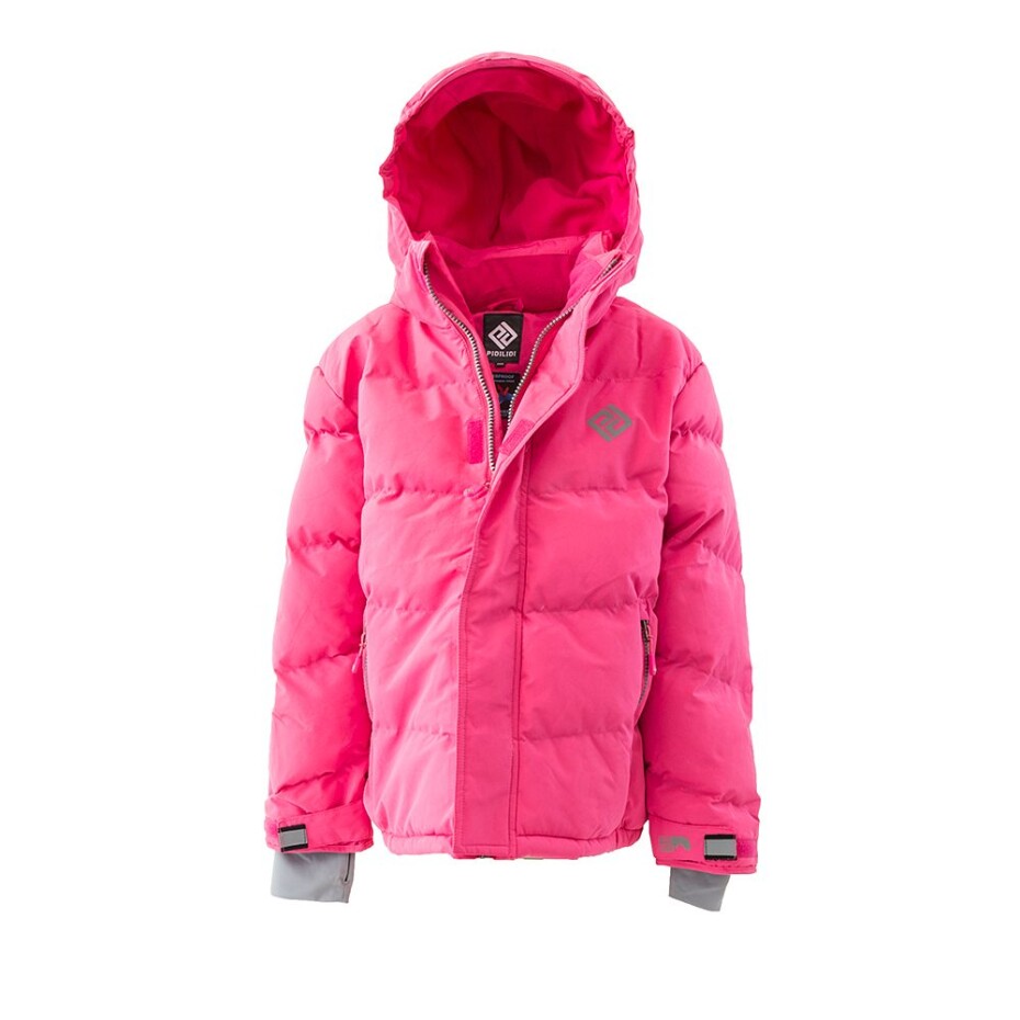 bunda zimní Puffa Neon dívčí, Pidilidi, PD1110-03, růžová - 152 | 12let - main (5)