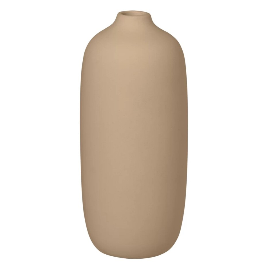 Váza CEOLA 18 cm, béžová, Blomus - main (0)