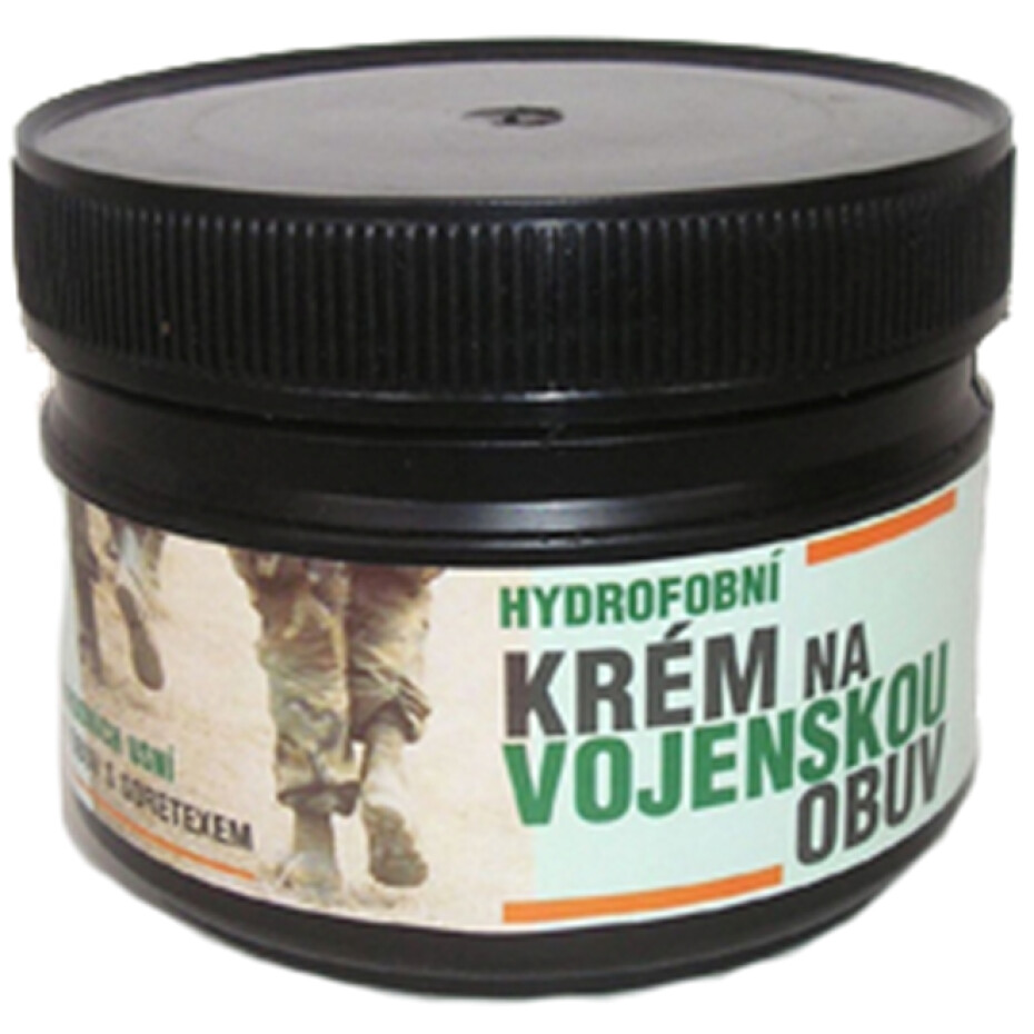 Krém na vojenskou obuv hydrofobní hnědý - main (0)
