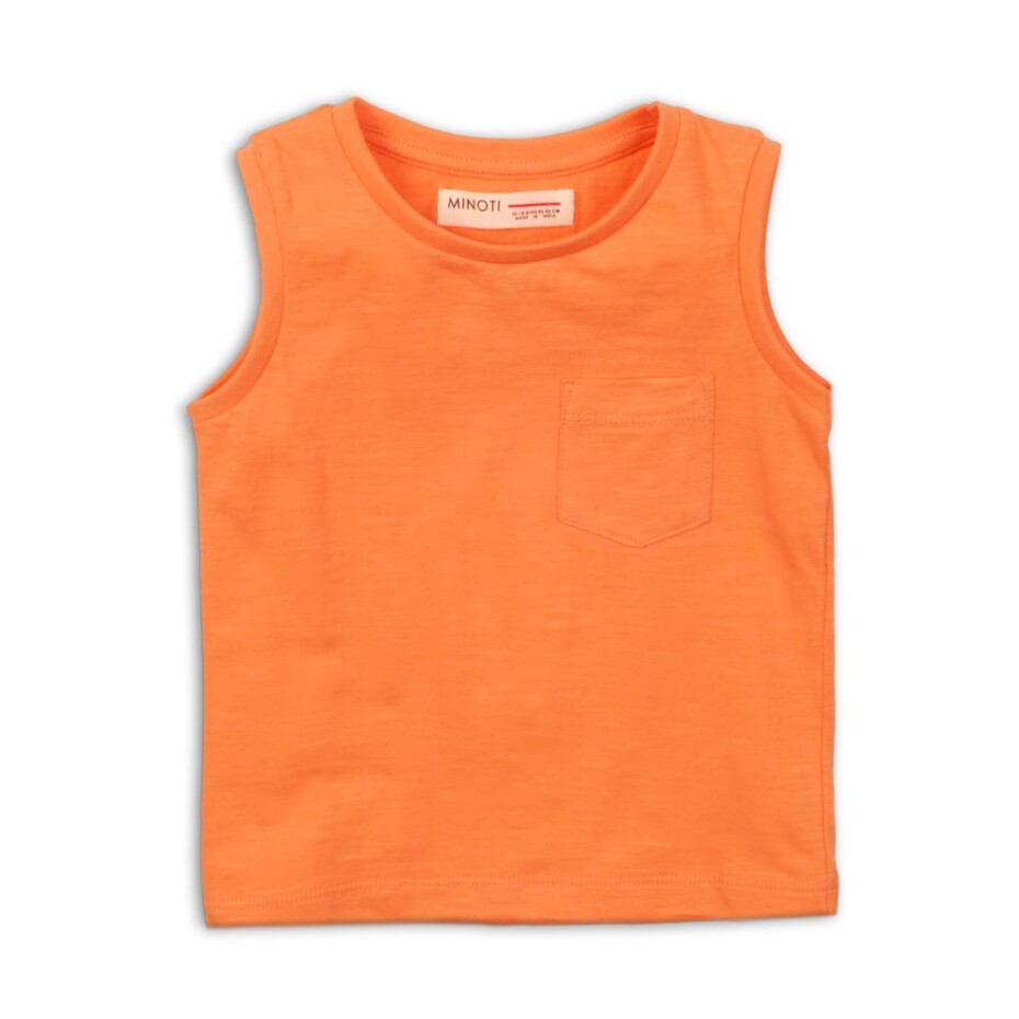 Tílko chlapecké, Minoti, 1VEST 6, oranžová - 80/86 | 12-18m - main (0)