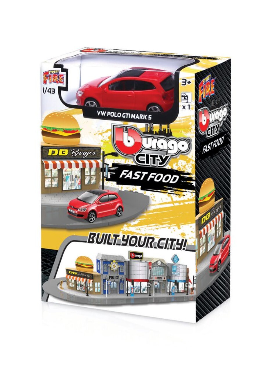 Bburago city 1:43 18-31504 Fast food, Bburago, W010102 - main (0)