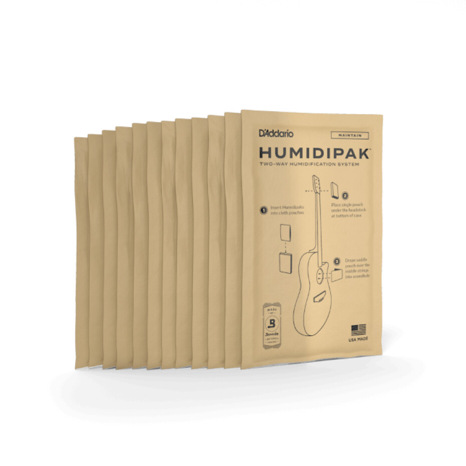 D'Addario PW-HPRP-12 Two-Way Humidification Replacement, 12 pack - main (0)