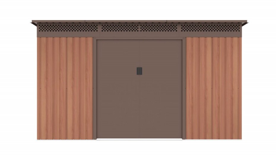 G21 Zahradní domek G21 GRAH 1132 - 340 x 333 cm, hnědý G21-6390098 - main (1)