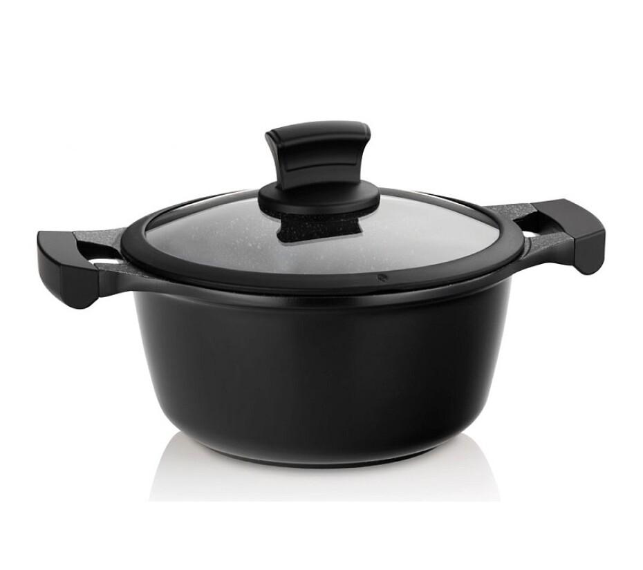 KELA Kastrol s nepřilnavým povrchem a poklicí STELLA NOVA 20 cm KL-12218 - main (0)