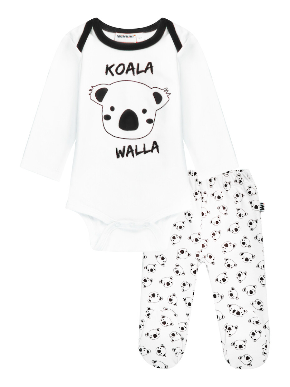 Kojenecký set - WINKIKI WNB 92698, bílá Barva: Bílá, Velikost: 74 - main (1)