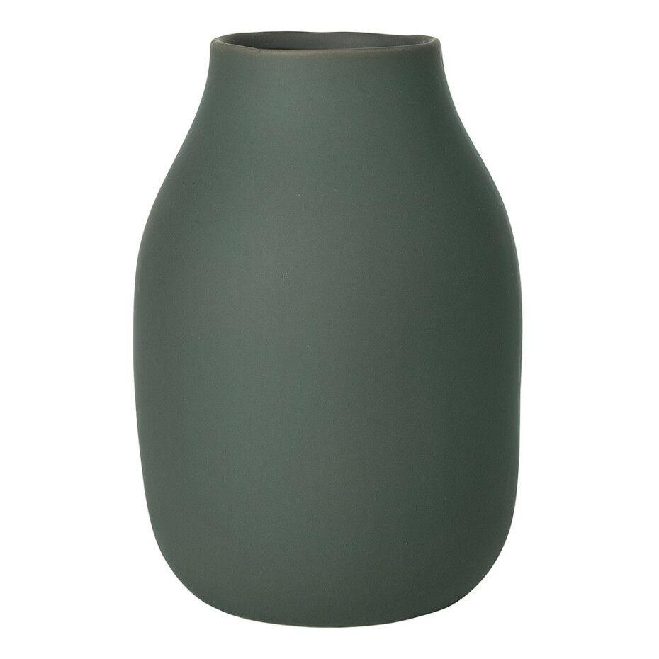 Váza COLORA 14 cm, khaki, Blomus - main (1)