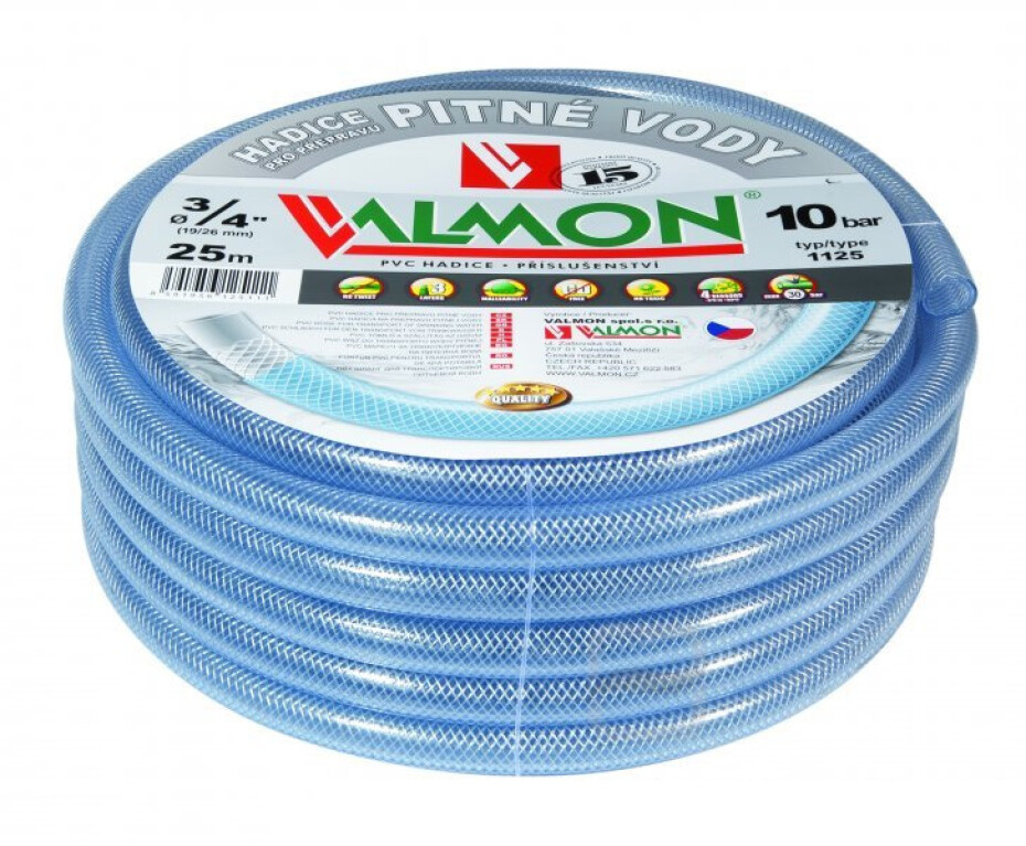 Hadice pro pitnou vodu Valmon 1125 - 25m Průměr: 3/4" - main (0)