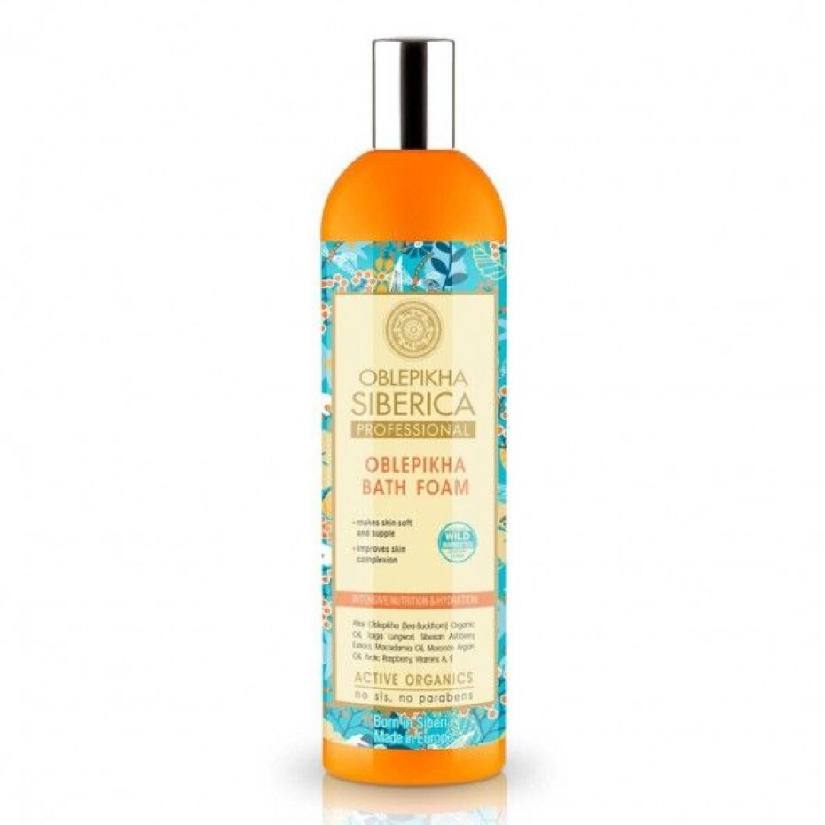 Natura Siberica Rakytníková pěna do koupele «Intenzivní výživa a hydratace»  550ml - main (0)