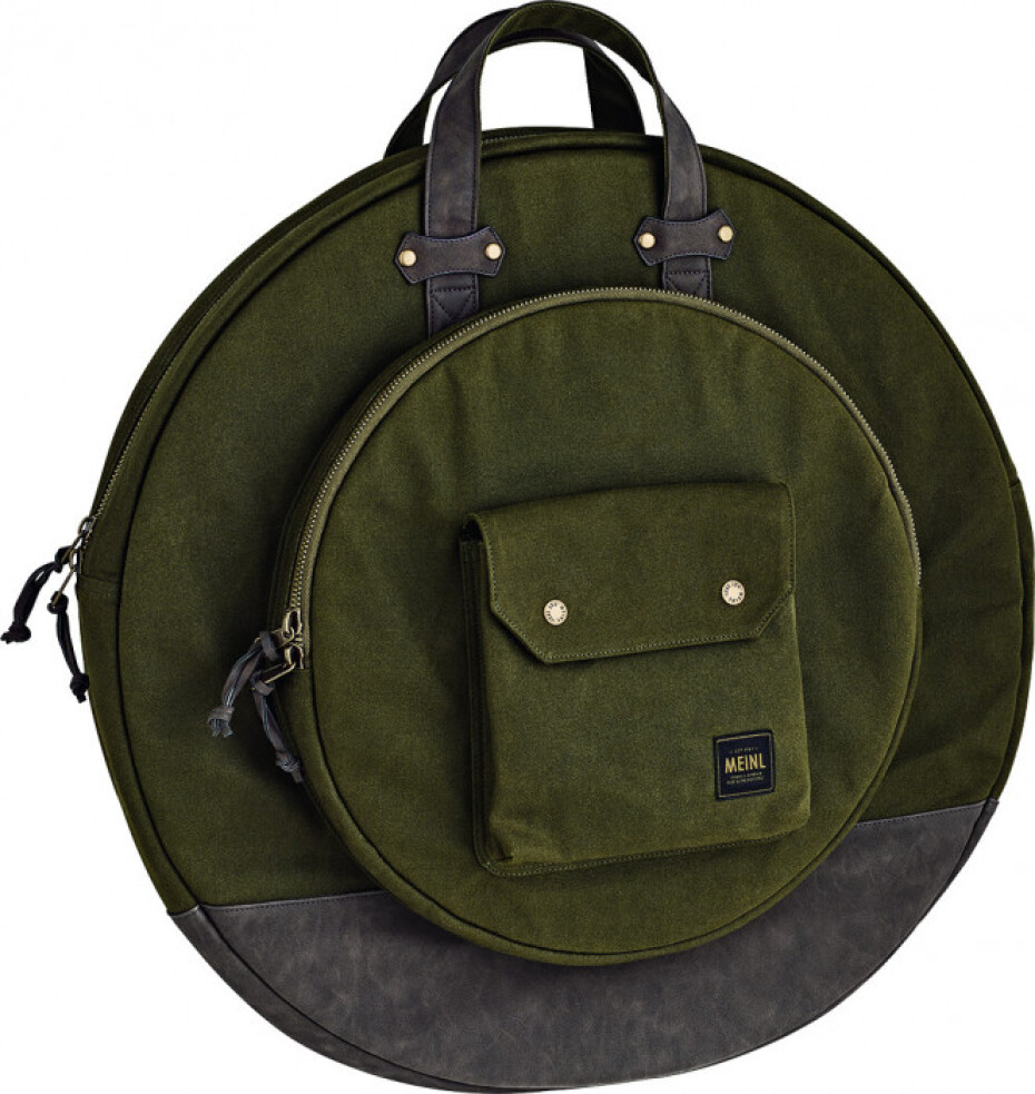 Meinl MWC22GR Waxed Canvas Cymbal Bag 22” - Forest Green - main (0)