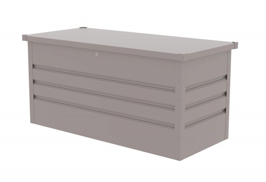 G21 Zahradní box G21 Denver 400 L, šedý plechový G21-63900843 - main (2)