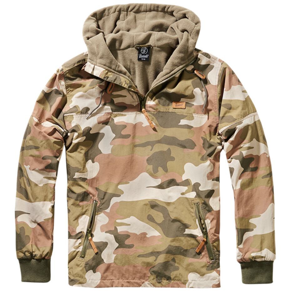 Brandit Bunda Windbreaker Luke woodland světlá 3XL - main (0)