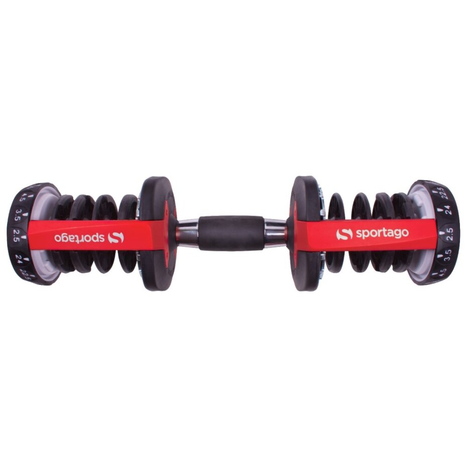 Sada 2ks nastavitelných jednoručních činek 2,5-24kg - main (15)