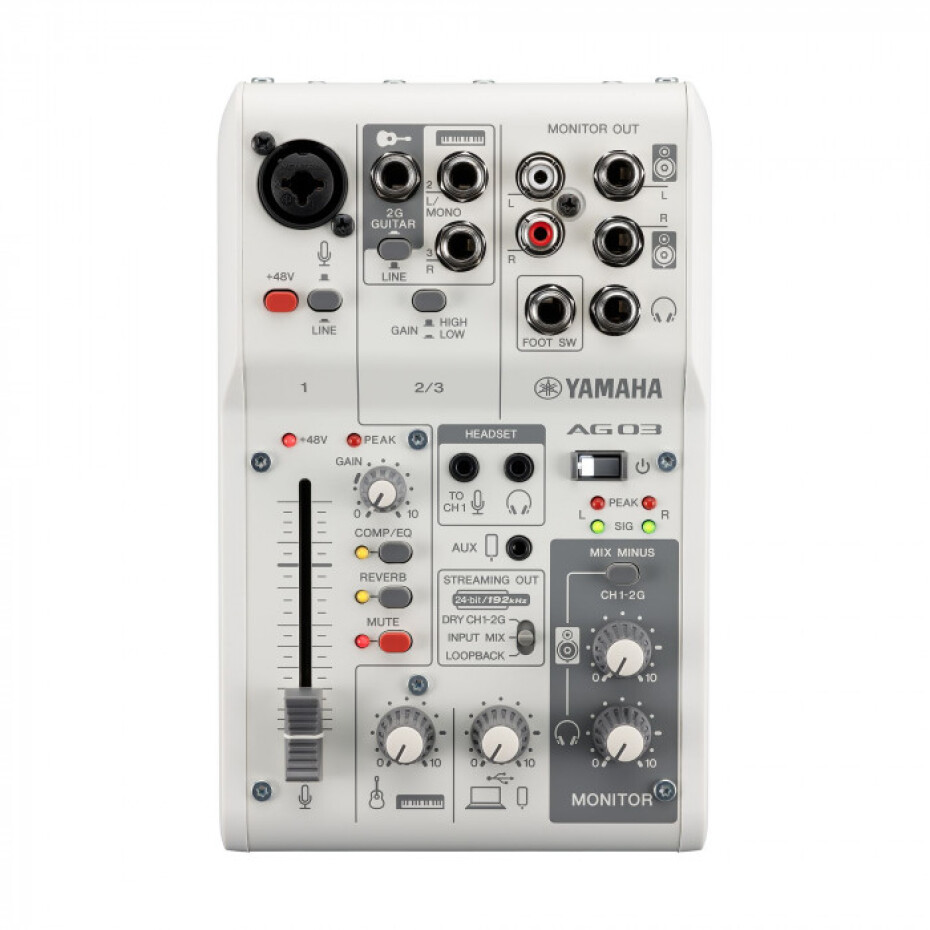 Yamaha AG03MK2 W - main (0)