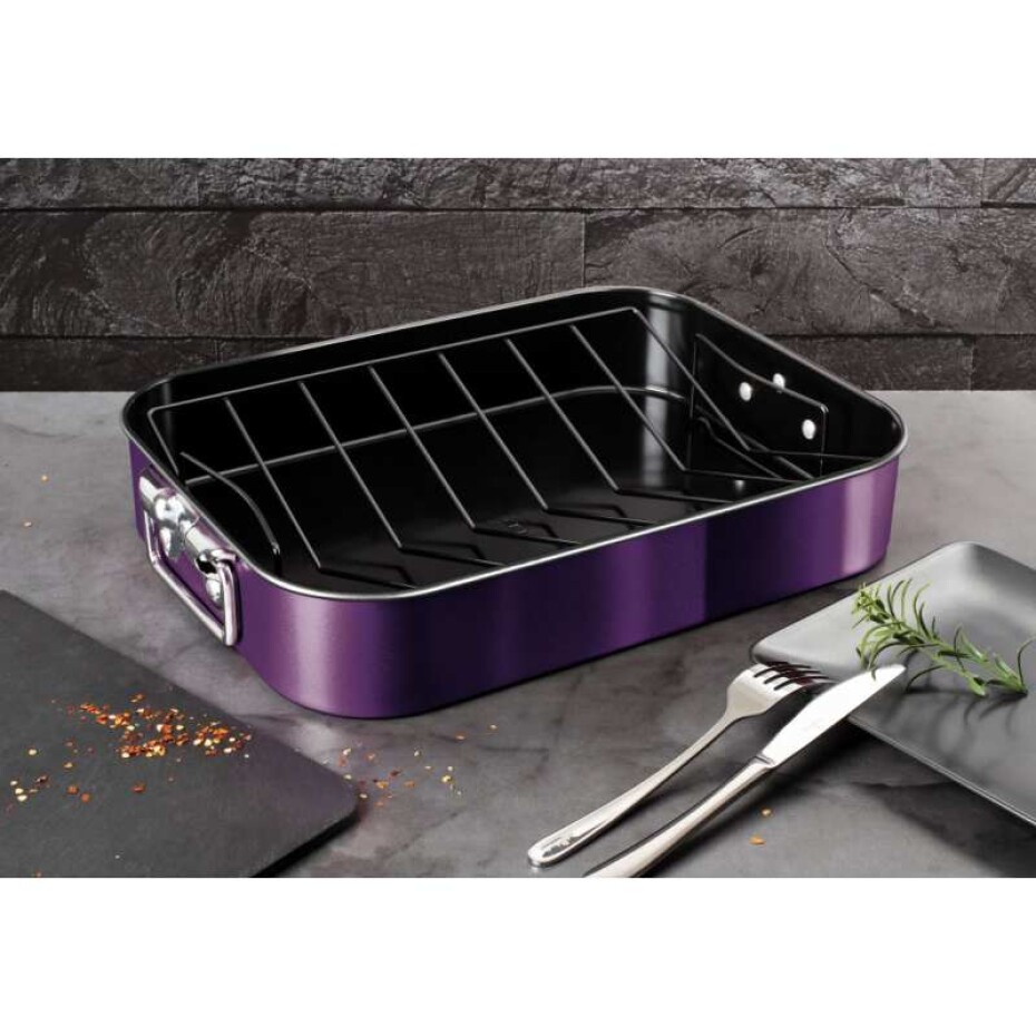 BERLINGERHAUS Pekáč s roštem s titanovým povrchem Purple Eclipse Collection BH-7848 - main (3)