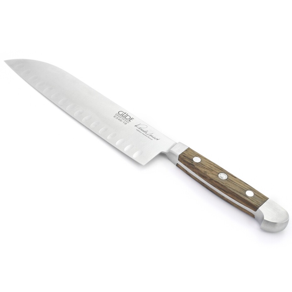 Güde Solingen Santoku nůž ALPHA OAK 18 cm, hnědá, Güde - main (4)