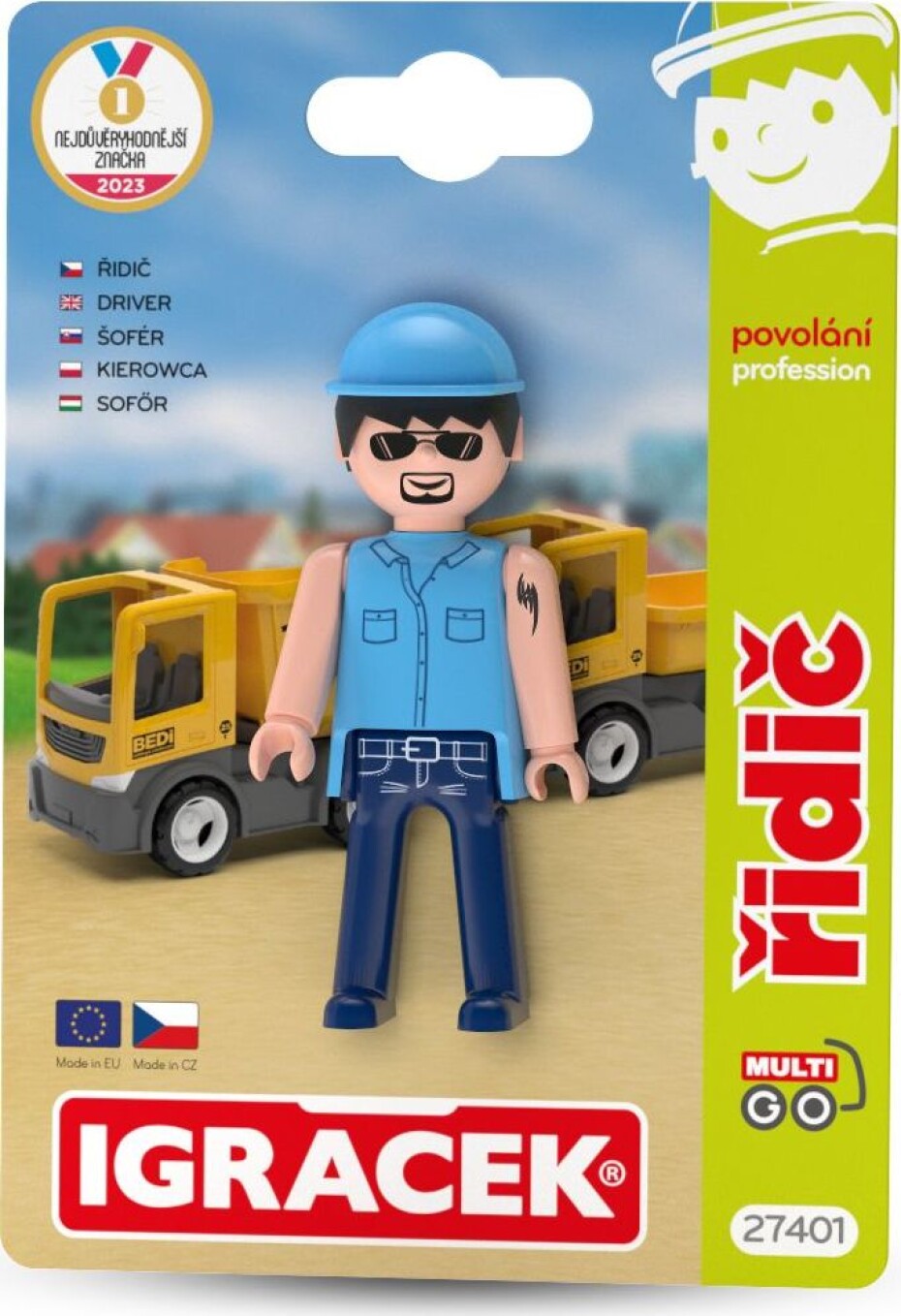 Igráček MultiGO Řidič - figurka - main (0)