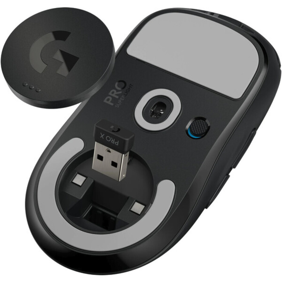 Logitech G Pro X Superlight herní myš černá - main (3)